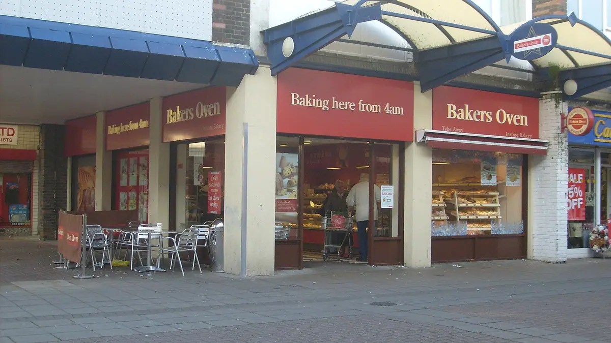 Sayers – bakery in Partington town centre